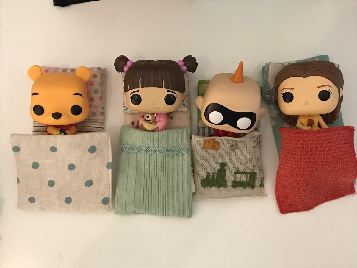 OriginalFunko's tweet photo. Lily & Jake wrote to us to show us how they make special beds and castles for their Pop!s! They also love watching #MakingFunTheMovie with their little sister, Kira! Thanks for writing to us, we're sending you a fun prize pack! #FunkoKidsCorner https://t.co/v51c5MXXvy
