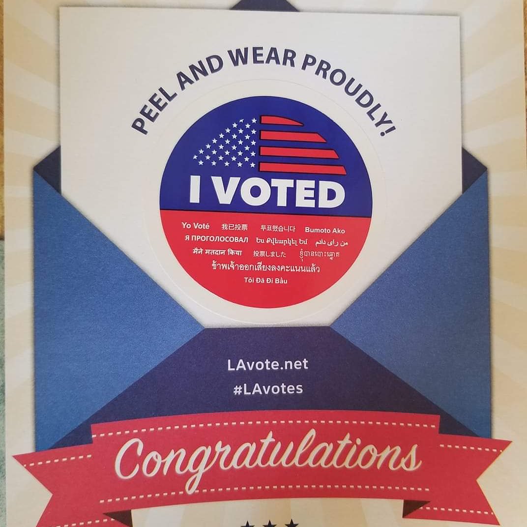 NuttyPBeats's tweet image. Did my part... #HadToVote #TimeForChanges