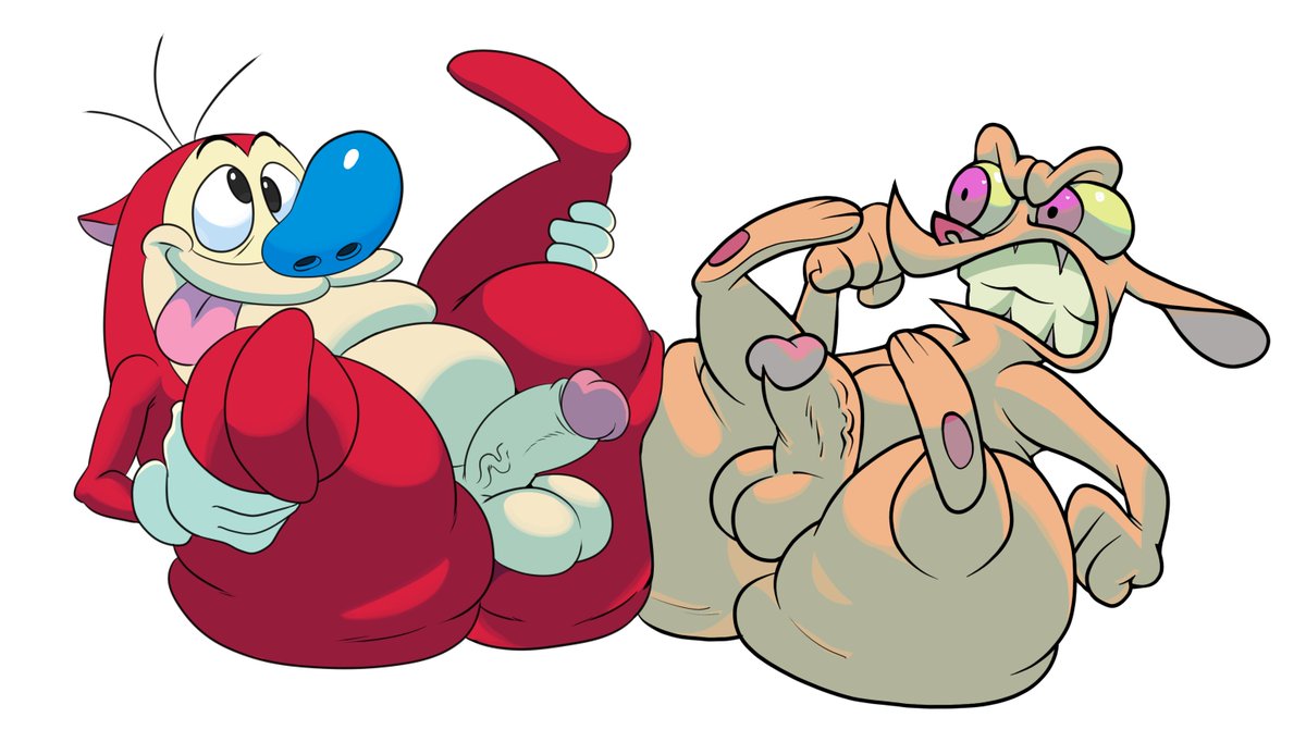 Also, Ren and Stimpy cuz fuck you @ss2sonic drew Stimpy, I drew Ren.