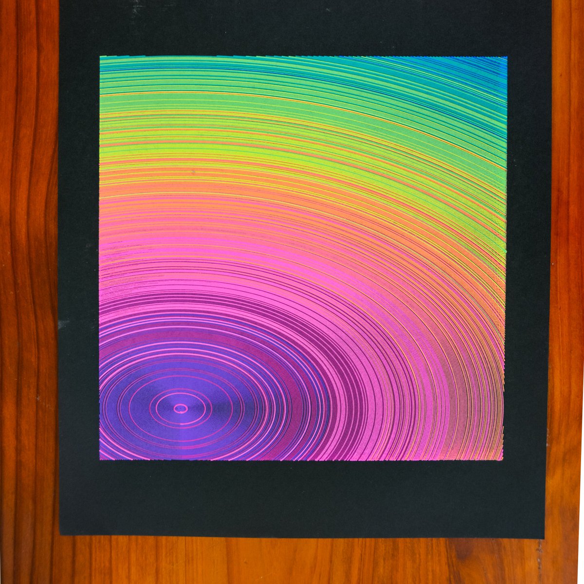 Excited to share another form of the perceptual color mixing I've been working on with the #axidraw. Dm me if you're interested in a print. #generative #penplotter #plottertwitter @EMSL
