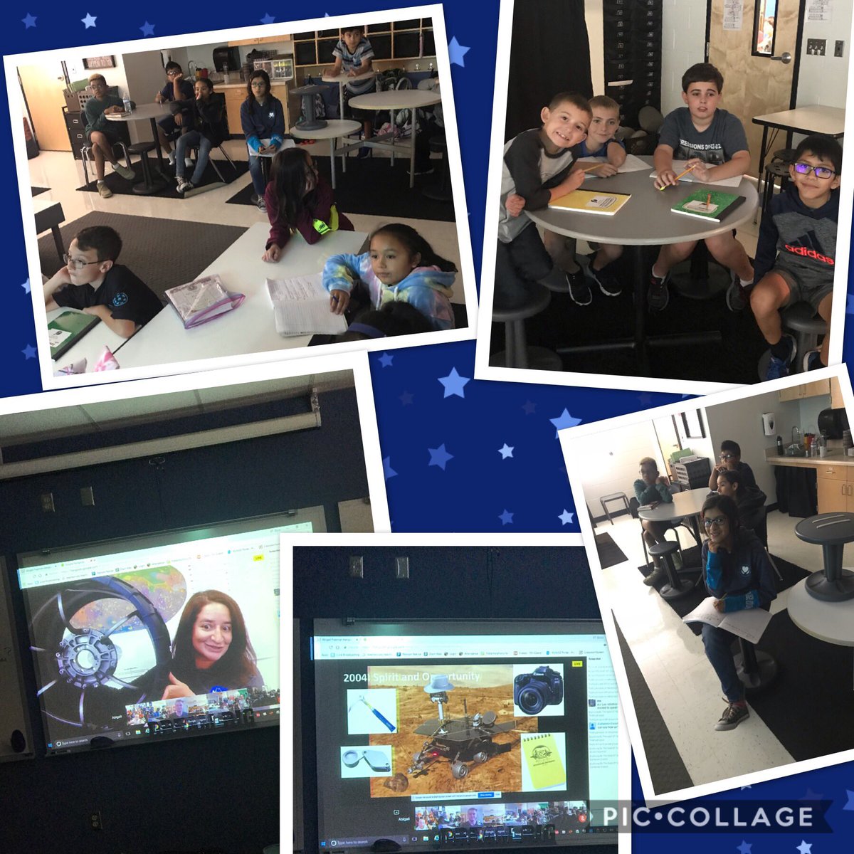 MrsAbingColeGT's tweet image. Cole Lego Robotics &amp;amp; @DawnZamora11 5th gr class met NASA scientist @abbyfrae @EBTSOYP to learn about space exploration @NISDCole @nisd @NISDElemScience #TheColeWay #nisdrobotics