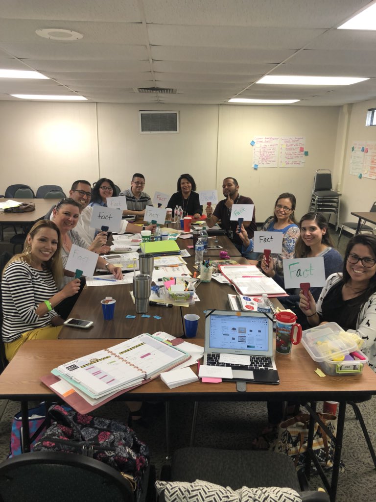 nisdpbis's tweet photo. Fact or fiction: @NISDmartin PBIS Leadership Team exceeded expectations? FACT!! thank you for ALL you do for students and staff! #ThisIsNorthside #pbischat https://t.co/jsiPvlfrzd