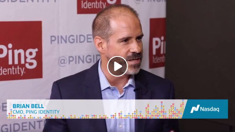 pingidentity's tweet photo. #NasdaqSpotlight: Ping Identity has become a household name among enterprises for its ease of use. Ping CMO  @brianbell123 explains how Ping is shaping the future of identity security via @Nasdaq #FacebookLive at #IDENTIFY2018 NYC! https://t.co/27e0YUlj3n https://t.co/USYjxsSErD
