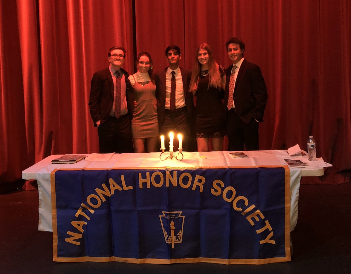 A successful NHS induction ceremony in the books! Congratulations to the new members and thank you to everyone who made this night special!