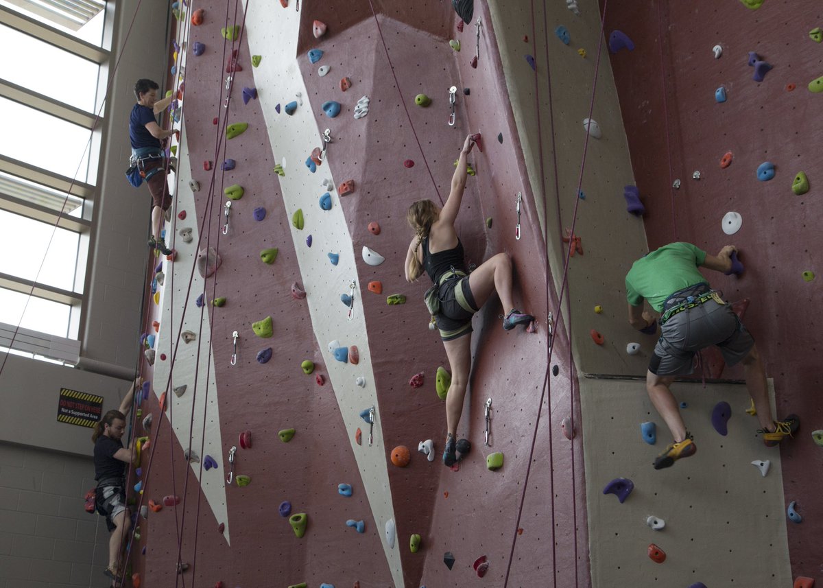 UWRFRec's tweet photo. The FOA Climbing Wall will be closed Sunday evening through Saturday so staff can remove holds and set new routes for the Bouldering Competition on 11/17.
#findyourfituwrf #falconcenter https://t.co/wEVv8alSzL