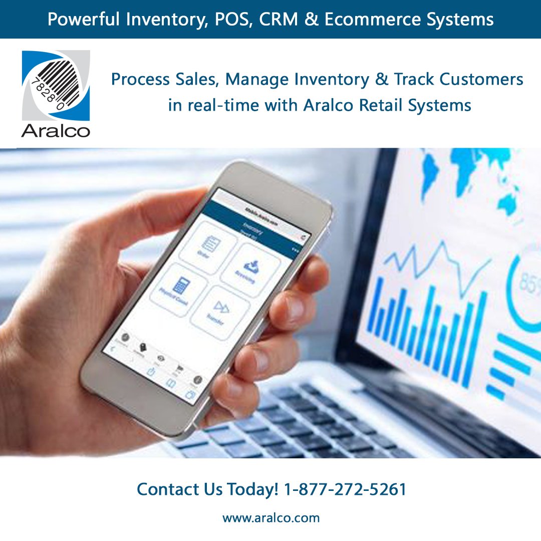 Aralco's tweet photo. All the Tools you Need to Succeed in Today's Retail and Wholesale Marketplace. Learn more https://t.co/pbs5FPeoHU. #smallbusiness #statistics #computersoftware #enterprisesoftware #inventorymanagementm #business #businesstechnology #businessandmanagement #AralcoPOS #ARALCO #pos https://t.co/HS4VDeGyCW