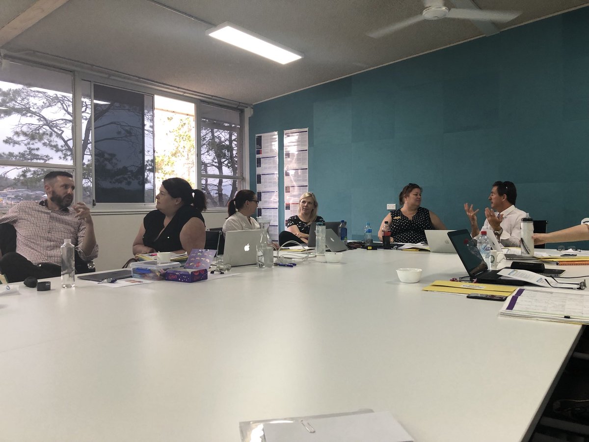 Executive Collaboration Day hosted at our partner high school Oak Flats HS. High level conversation and future planning for Albion Park Rail PS. Bring on 2019!@KarenVincenzini