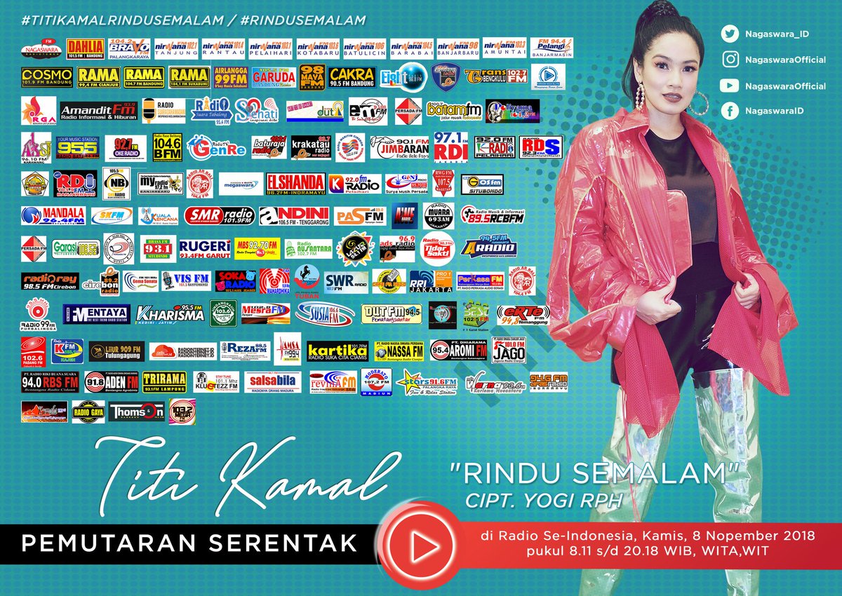 #NP #RinduSemalam #Rindusemalamtitikamal  <a href="/Titi_KamaLL/">Titi Kamal</a> now Dendang pagi <a href="/NAGASWARA_ID/">NAGASWARA Music</a> @NoeiAyabie cc : @ekhothea tetap request di jalur musik dangdut pagi hari sahabat batara