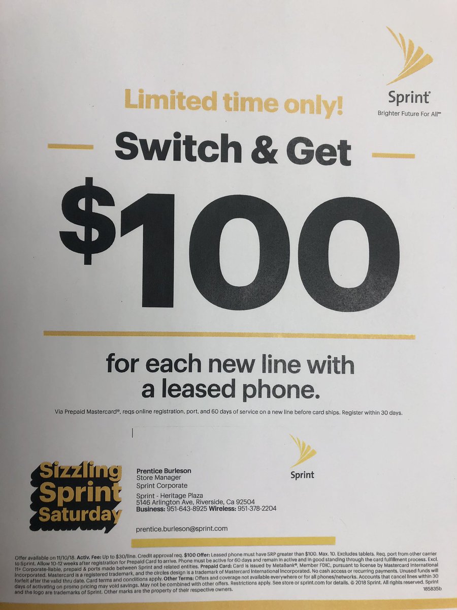 Sprint Riverside 7504 tweet media