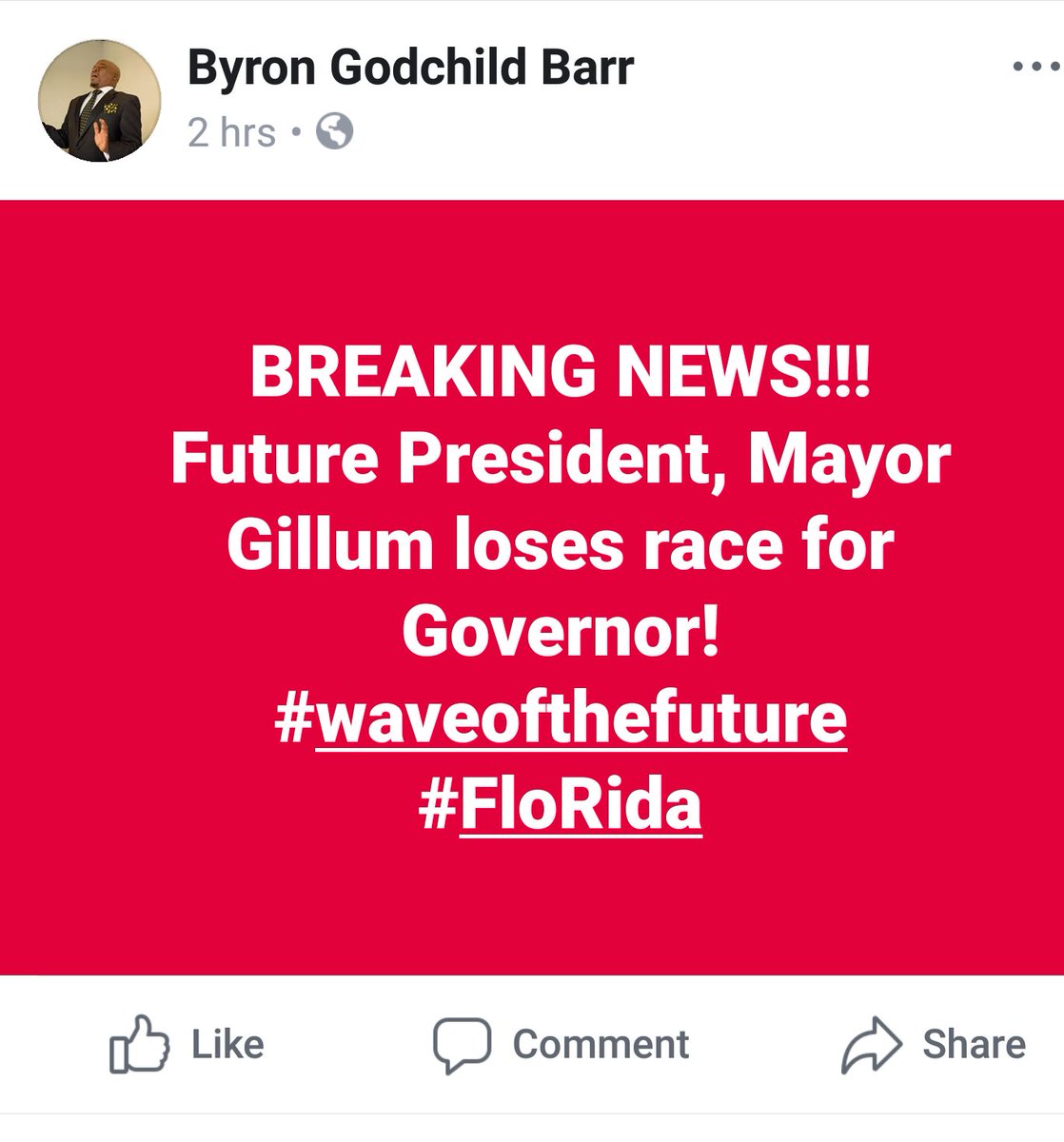 VoiceofGodchild's tweet photo. #Midterms2018 @AndrewGillum @BarackObama @POTUS @TheView @CNN @MSNBC @FoxNews @CBSThisMorning @GMA https://t.co/UaIPgOsos1