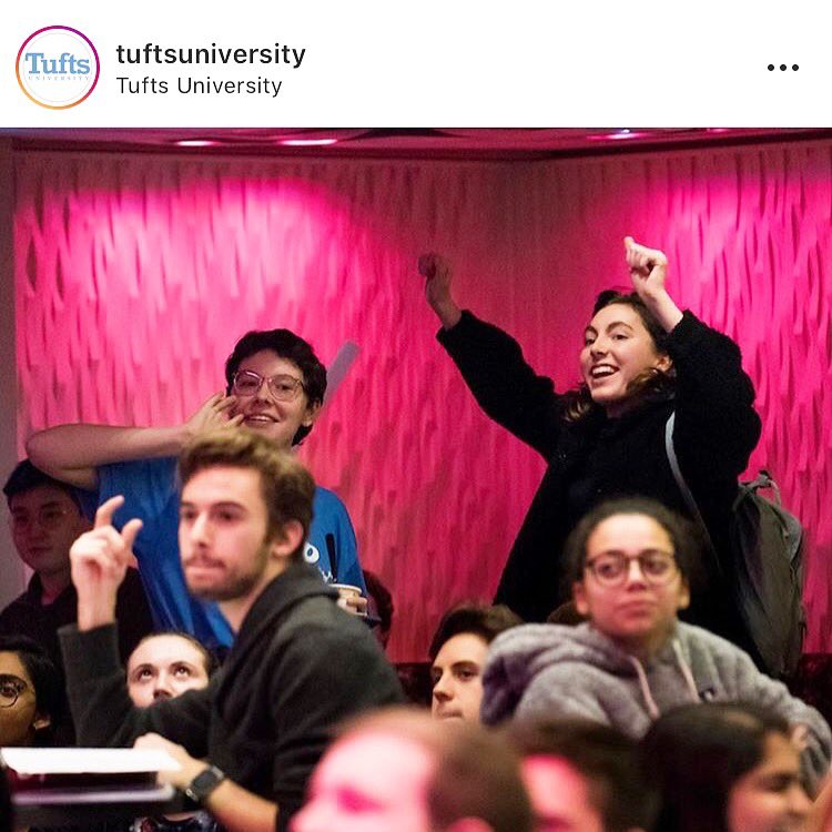 46mommacourt's tweet photo. The Texas Georgias watching election returns at the campus center last night. Ms. Ann would be so proud of these engaged young citizens! 💙🌟💙
#AustinToBoston #JumboVote #StarSmart #AnnProud #ARSPride https://t.co/Z0TPyx3Bik