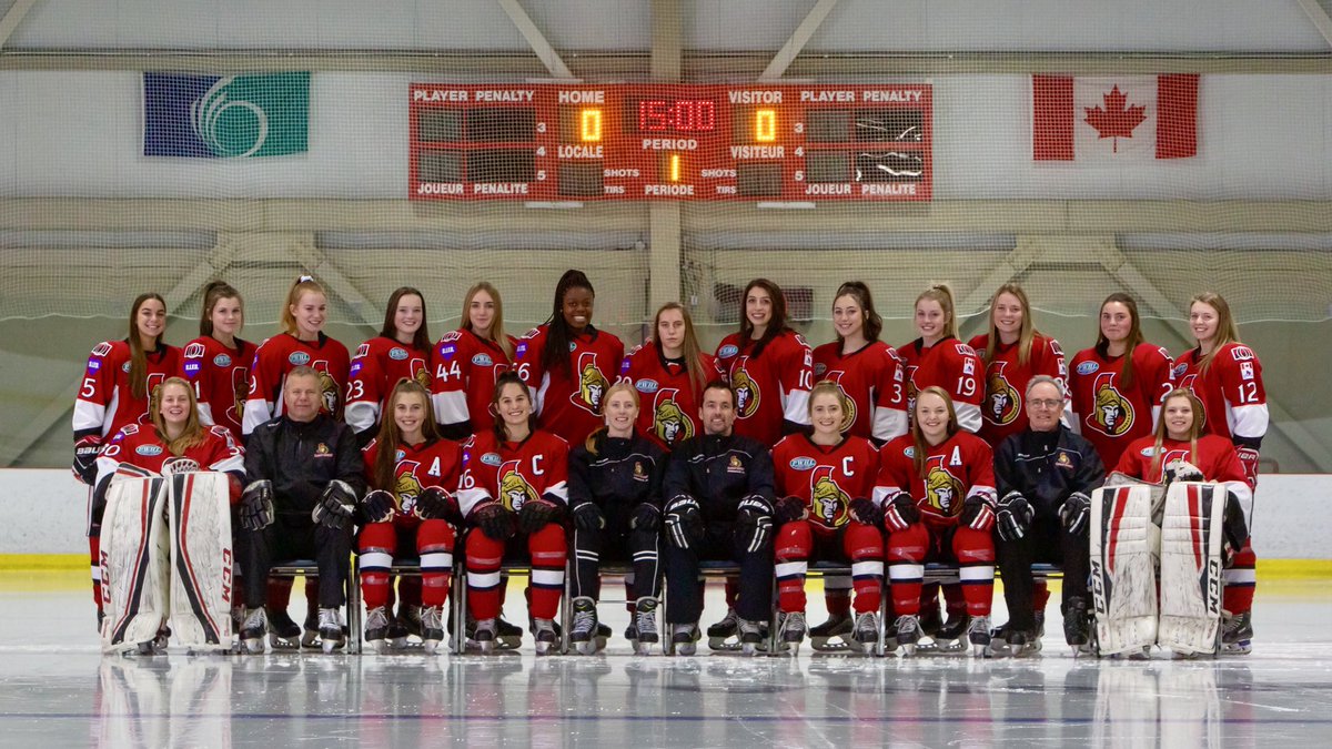 Bowdy98's tweet photo. Team Photo Night!  Thx Switz!  The future is extremely bright for these amazing young women who all have endless potential both on and off the ice!  I’m very lucky to get to spend this season with them and they honestly make me smile every time we’re together!  @OttawaLadySens https://t.co/Nm7bZx6Mxi