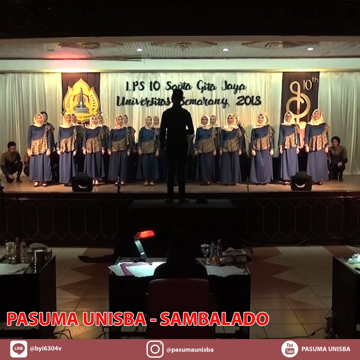 Pasuma Unisba - Sambalado pada saat Lomba Sapta Gita Jaya 10th cek on youtube : youtu.be/VPvljG-dj0Y