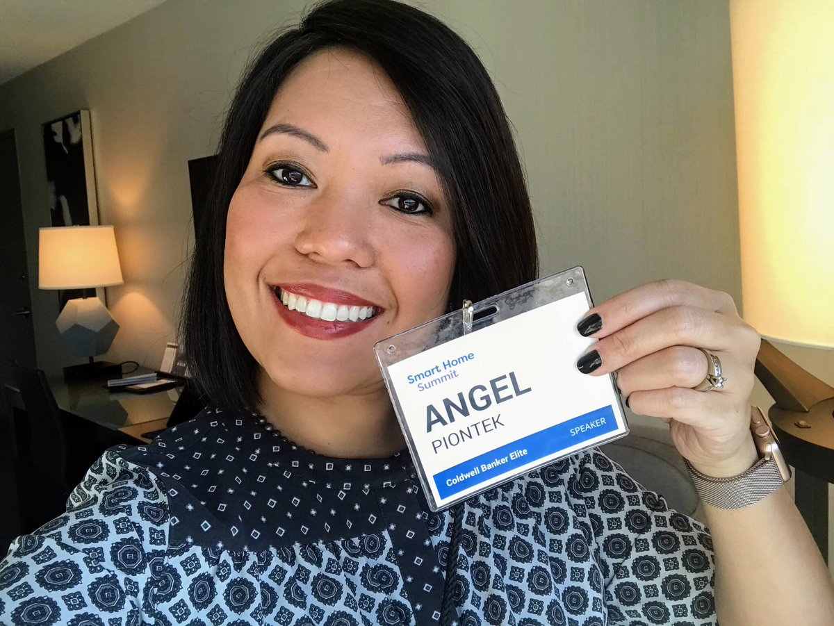 angelpiontek's tweet photo. Great day at the #SmartHomeSummit - got to share about integrating smart home into new and existing properties. Loved interacting with people entrenched in the world of #IoT #shsummit #realestate https://t.co/DSMMHMerhr
