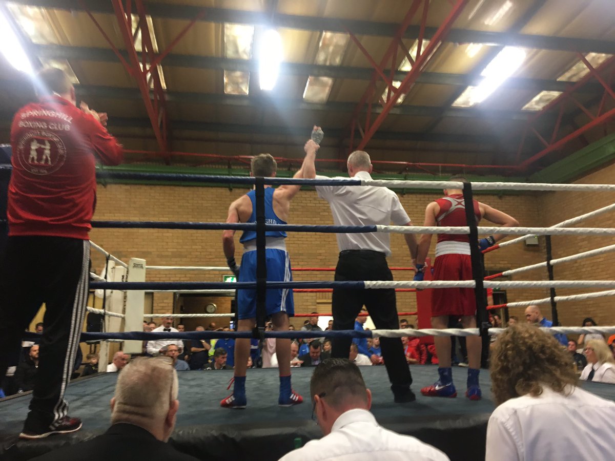 vicmurray1977's tweet photo. 1st boxing fight and did he not win by unanimous decision away from home 🥊🙌🏻 So proud and that’s the first in the bag. Next stop Young Scot awards #ysawards. Good luck braveheart 😀 https://t.co/dPNdpD3hwj