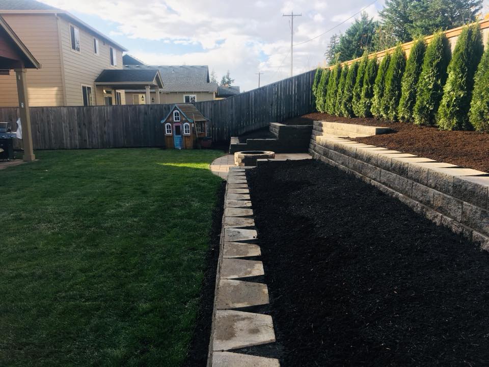 woodylandscapes's tweet photo. A just finished backyard #landscaping with #hardscapes and #softscapes https://t.co/PomtCxousD