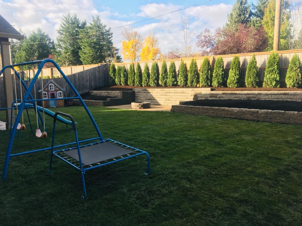 woodylandscapes's tweet photo. A just finished backyard #landscaping with #hardscapes and #softscapes https://t.co/PomtCxousD