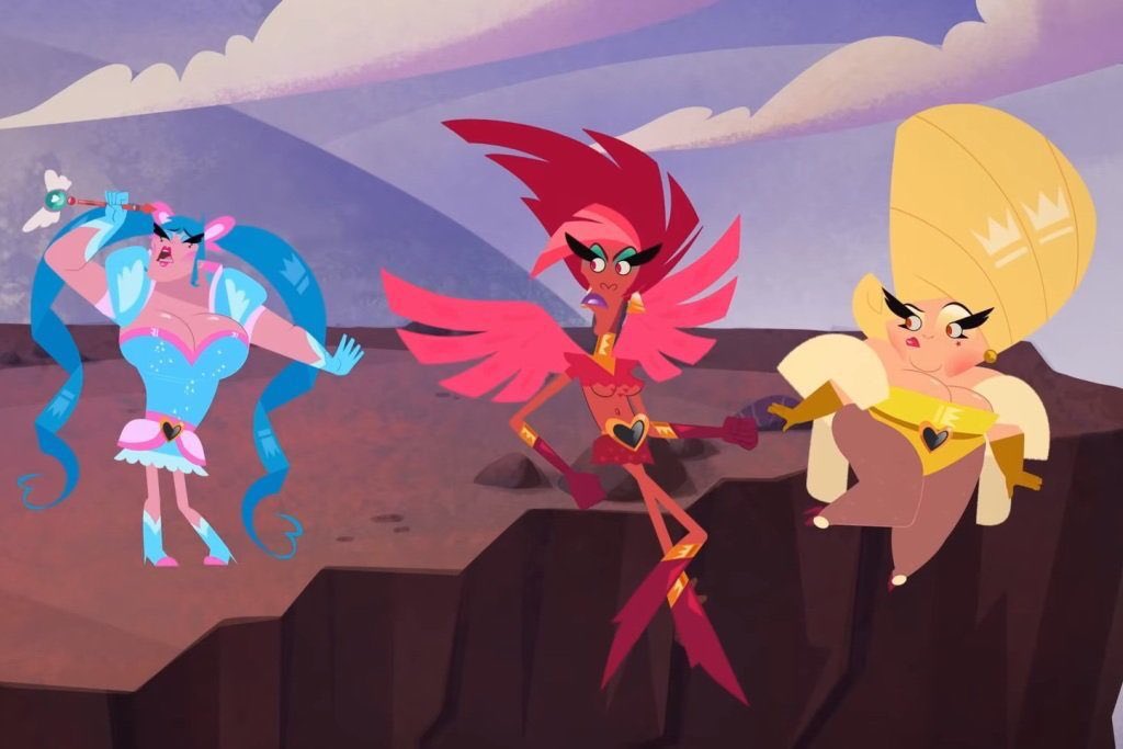 Screechyland's tweet photo. @caitiecarr96 @k_n3lson Evil-doers beware! Drag Force is here! #dragforce https://t.co/9kPXLxor2U