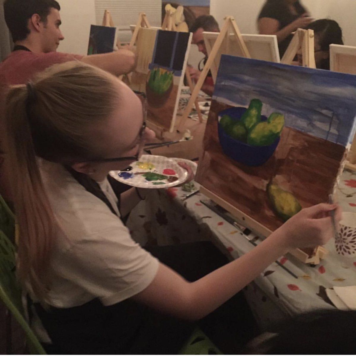 ArtInsiption's tweet image. Enjoy photos of artwork created by of some of our #Paint and #Sip guest! 
Join us Saturday for a artistic #wine #fun weekend in #Philadelphia artinsiption.com  

#paintingclass #thingstodo #artclass #paint #sip #wine #drink #painting #thingstodo #philly #bond #paintparty