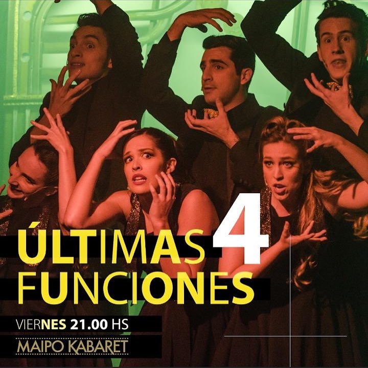 #ULTIMASFUNCIONES!
<a href="/PleybillShow/">Pleybill Show</a> esta compuesto por 6 grandes #artistas que te llevan a un recorrido por famosos musicales de #Broadway y sus canciones más emblemáticas. 

Yo que vos no me lo pierdo! Todos los #Viernes 21:00 en #MaipoKabaret <a href="/Teatro/">Don Pelayo Príncipe de Asturias</a> <a href="/Teatro_Maipo/">Teatro Maipo Oficial</a>

#0KMPrensa