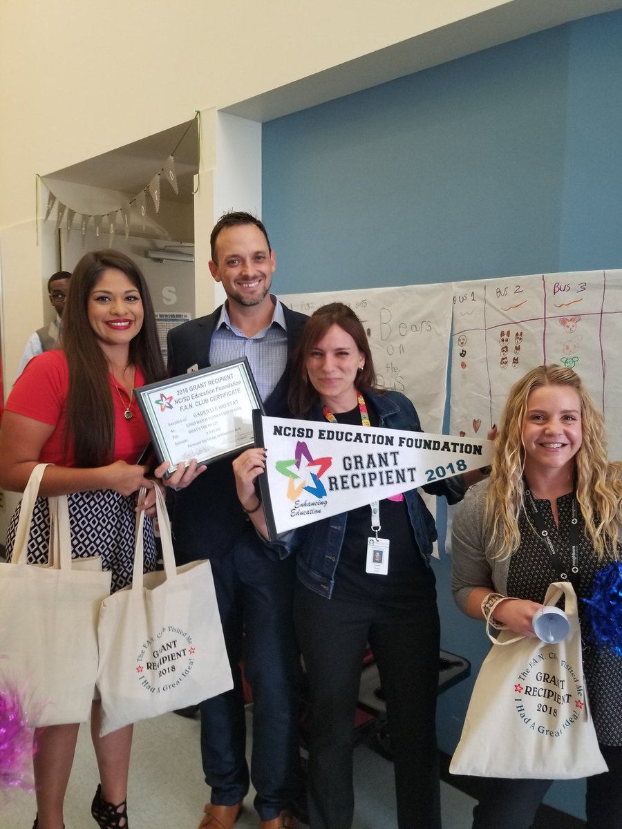 KingsManorElem's tweet photo. We were so excited to hear the drums and see our Education Foundation fund 6 Grants for our students! Thank you @NC_Ed_Fo #kmekoalas #ncisd https://t.co/l2iUm1ZPAA