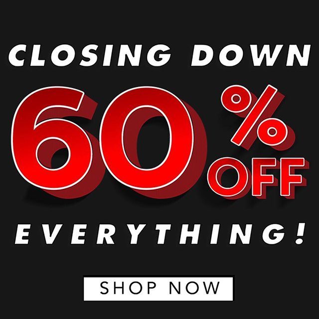 RogerDavidAU's tweet photo. ⚠️This is not a drill⚠️ 60%OFF EVERYTHING - Closing Down Sale at Roger David &amp; RDX! https://t.co/mPxDqB74Za https://t.co/8yAxfA5Mae