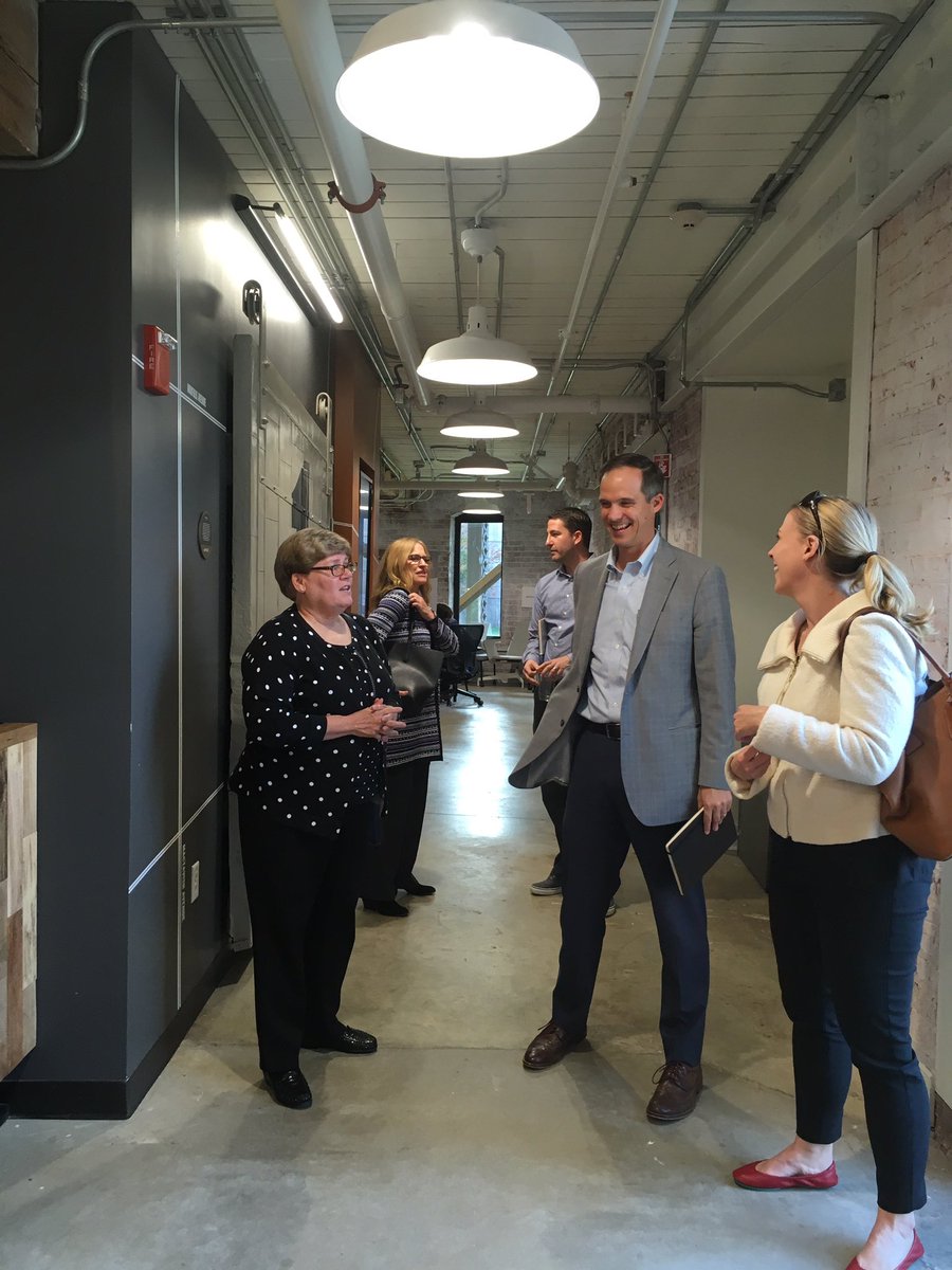 Amazing resources (programs + place) for startups in RVA. A phenomenal tour of 1717 today from our new friends at Activation Capital, StartUp VA, Lighthouse Labs, and Capital One