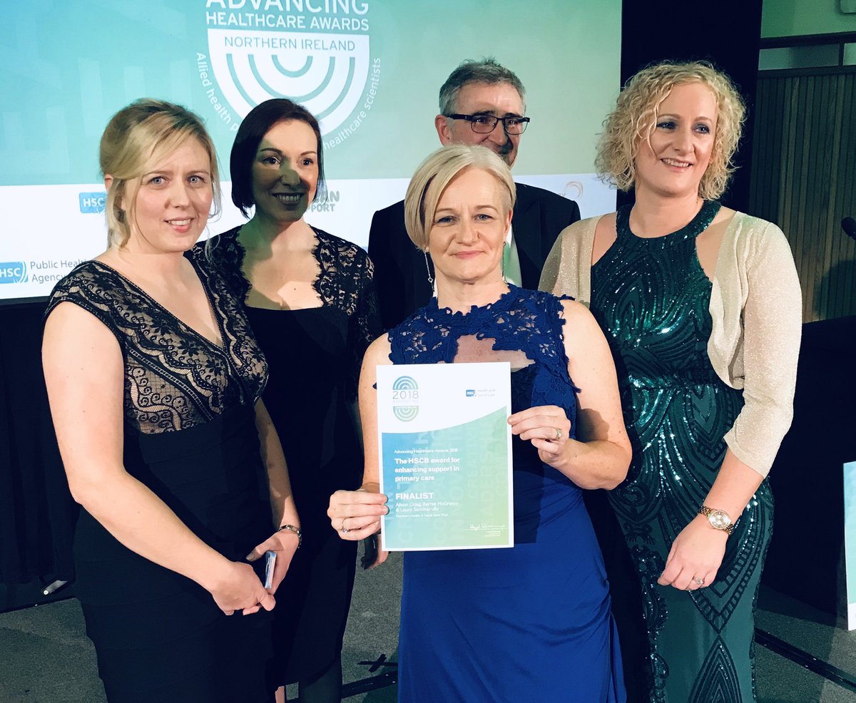 Alisonc43328703's tweet photo. #AHANI2018 #NHSCTrust cancer related fatigue finalists AHP awards https://t.co/A93Le3lipj