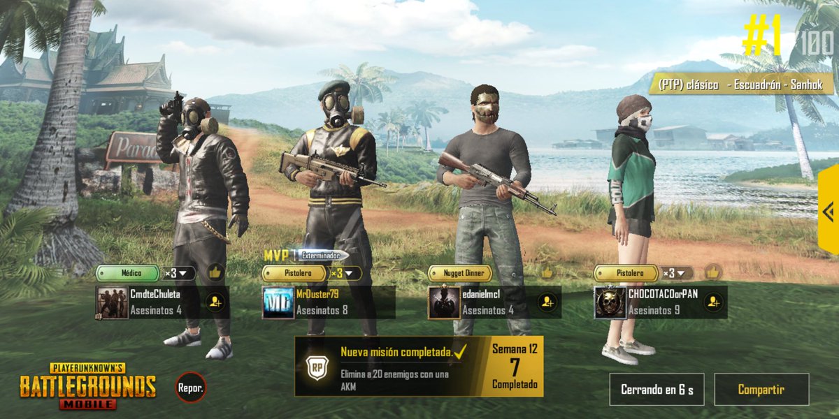 JMarioMedina26's tweet photo. Aquí les dejo unas partidas de hoy con chavos que ni consciente la neta jugar en #squads es mejor más divertido quiero un grupo oficial 😎
#PUBGMOBILE #PUBG #DusterPlay https://t.co/iFg22HYeHU