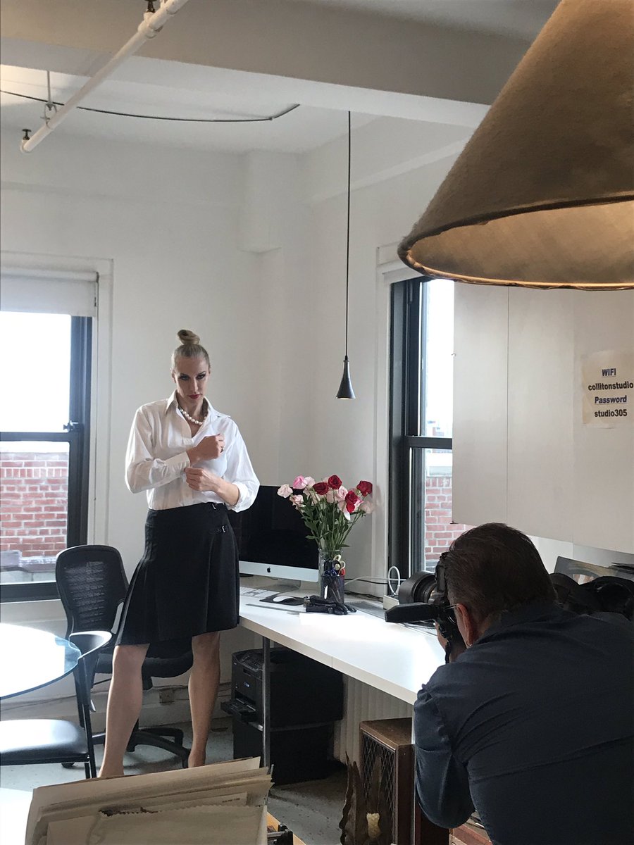 GoddessSevera's tweet photo. Behind the scenes at the shoot today. Going for a #schoolmarm #boss #tableturner look. https://t.co/vFwLpBihU4