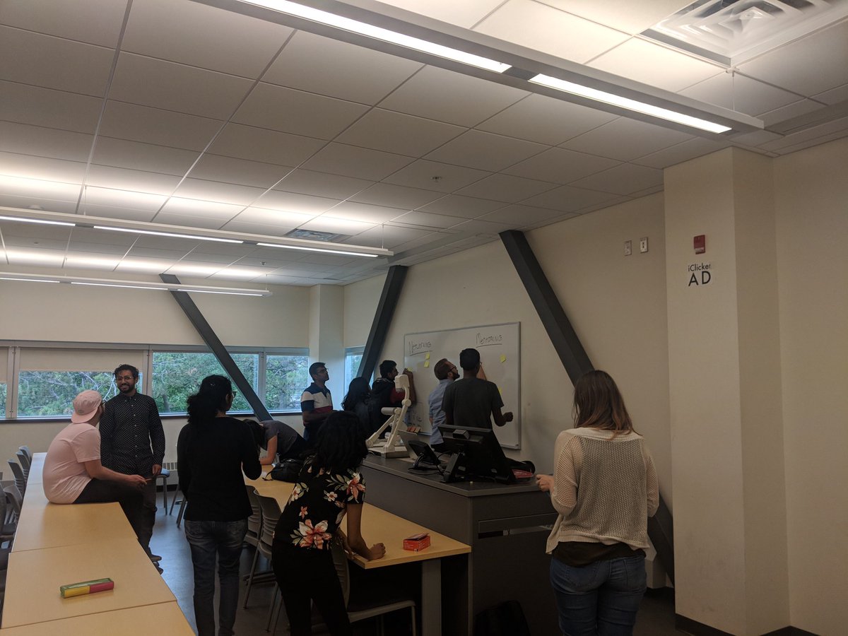 ENV_STEC's tweet photo. Students’ Learning Experience Matters! 
Mentorship Workshop 2018 #envstec #UWaterloo https://t.co/Yi6OYl6SZp