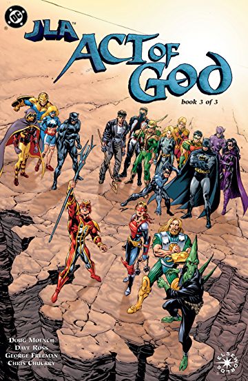 dc_lets's tweet image. Earth-523: A world where superpowers have been take away from the heroes for good but they continue the fight by being trained by Batman and forming The Phoenix Group. Its first appearance was in JLA: Act of God in 2000.