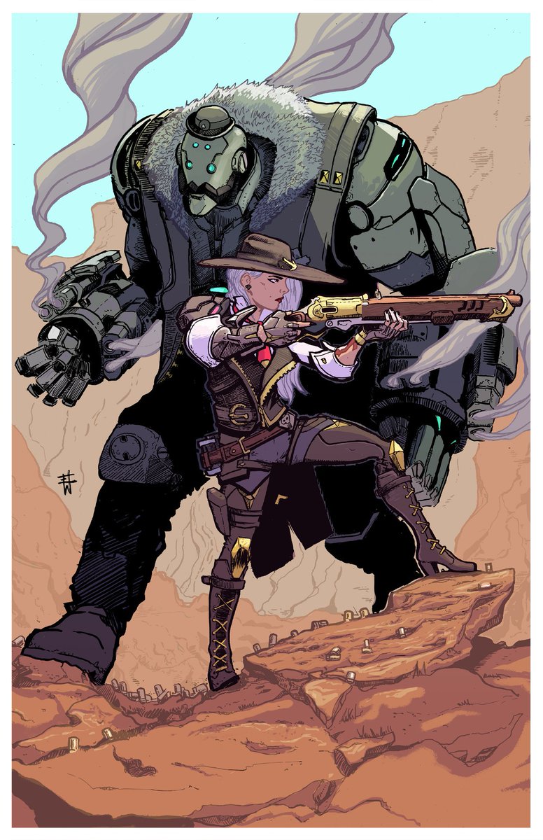 Ashe &amp; B.O.B. #Overwatch