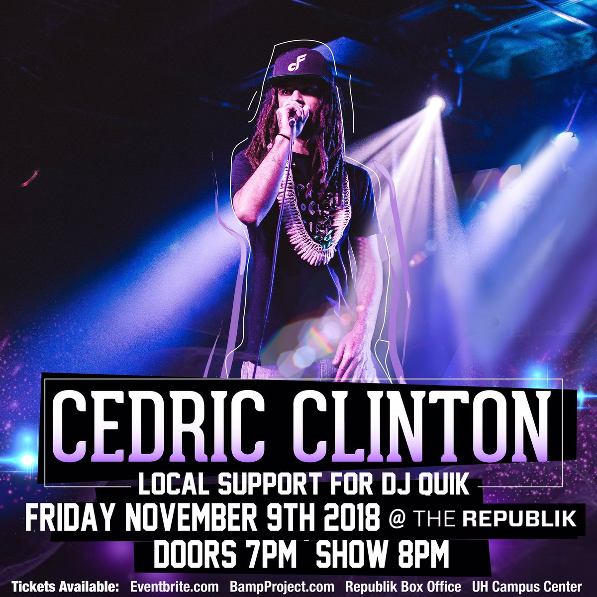CedriiicClinton's tweet photo. Opening up @JoinTheRepublik this Friday 11/9 for the legend @djquik ππΌ Tix still available via @bamparmy or at https://t.co/O26LaU9wvH Come funk wit us! #GFunk #DJQuik #ChiFunk #Honolulu #Hawaii #HipHop #Oahu #HI #Live #Concert #Rap #Show #MC #Producer #Compton #Love #Music #JAM https://t.co/PkiX55Tnhu