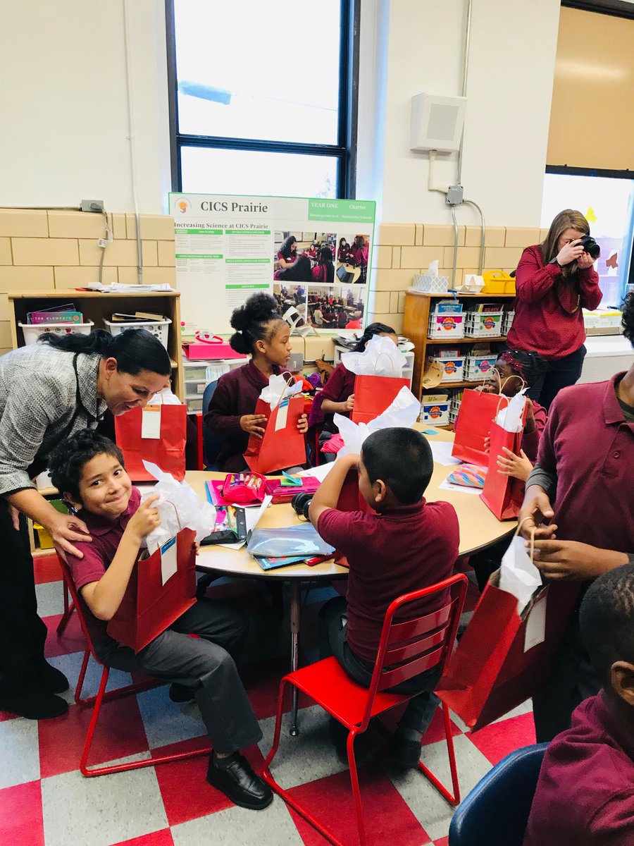 JennTownsel's tweet photo. Our scholars @CICSPrairie are THRILLED about their new Chromebooks thanks to @RelativityHQ #WiredToLearn grant! Thanks for making dreams come true! ❤️ https://t.co/DysgIksYXp