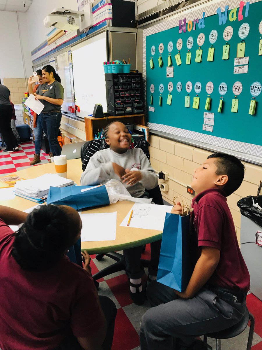 JennTownsel's tweet photo. Our scholars @CICSPrairie are THRILLED about their new Chromebooks thanks to @RelativityHQ #WiredToLearn grant! Thanks for making dreams come true! ❤️ https://t.co/DysgIksYXp