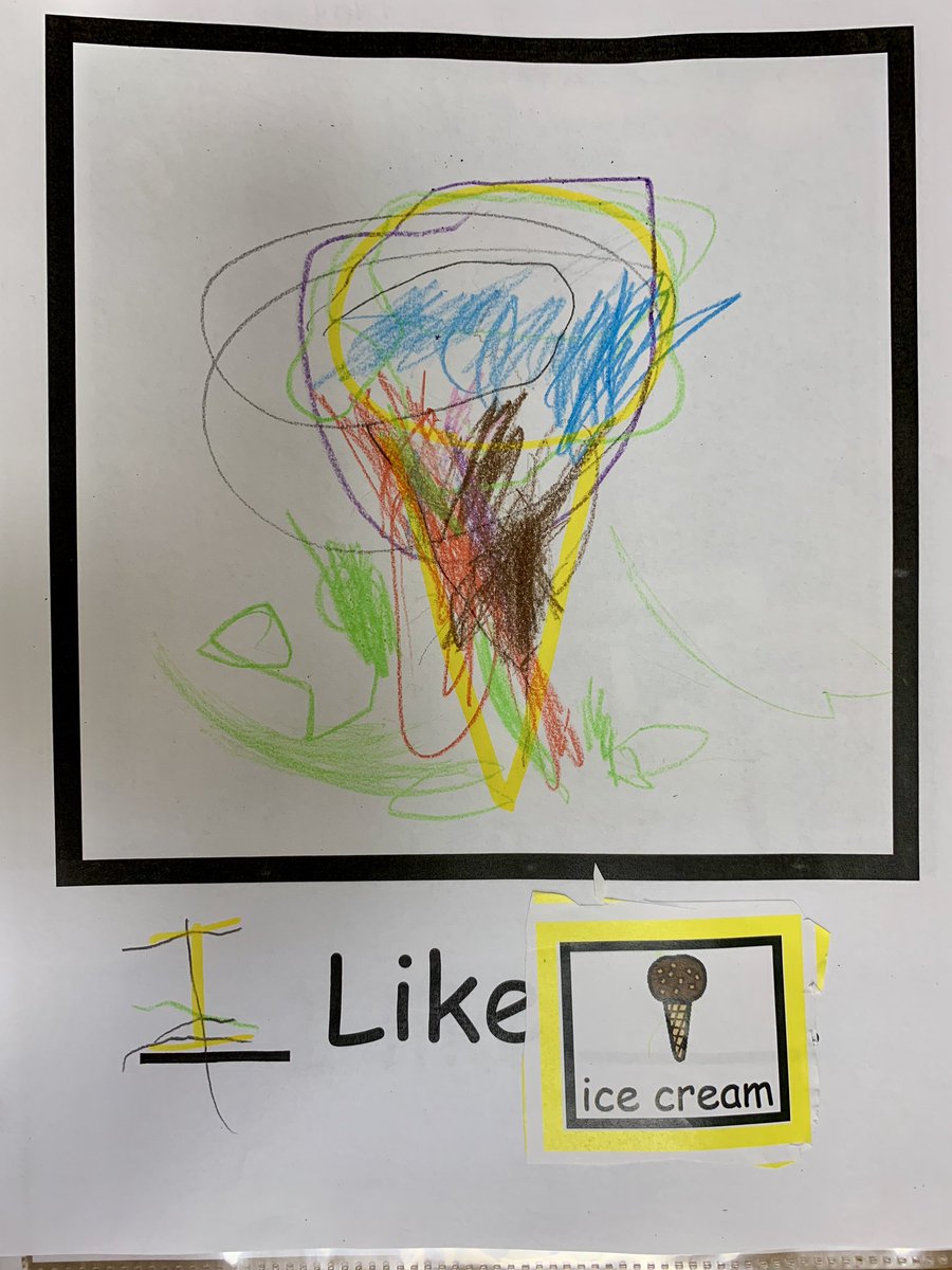 crod11218's tweet photo. My students wrote amazing “I like...” pattern books! 
#WritingWithPictures
#VisualsAreKey
#PeelAndStickFoamRocks https://t.co/oPi7PFuTtf