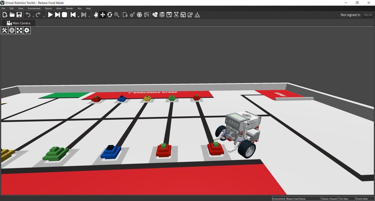cogmation's tweet image. Did you know that our latest software version has simulated 2018 WRO Mats available? Hone your skills!
--
virtualroboticstoolkit.com/discover
--
#VRT #VirtualRoboticsToolkit #WRO #WROSenior #WROJunior #WROElementary #FoodMatters #STEM #LEGO #MINDSTORMS #Robotics #EdTech #Programming #Coding