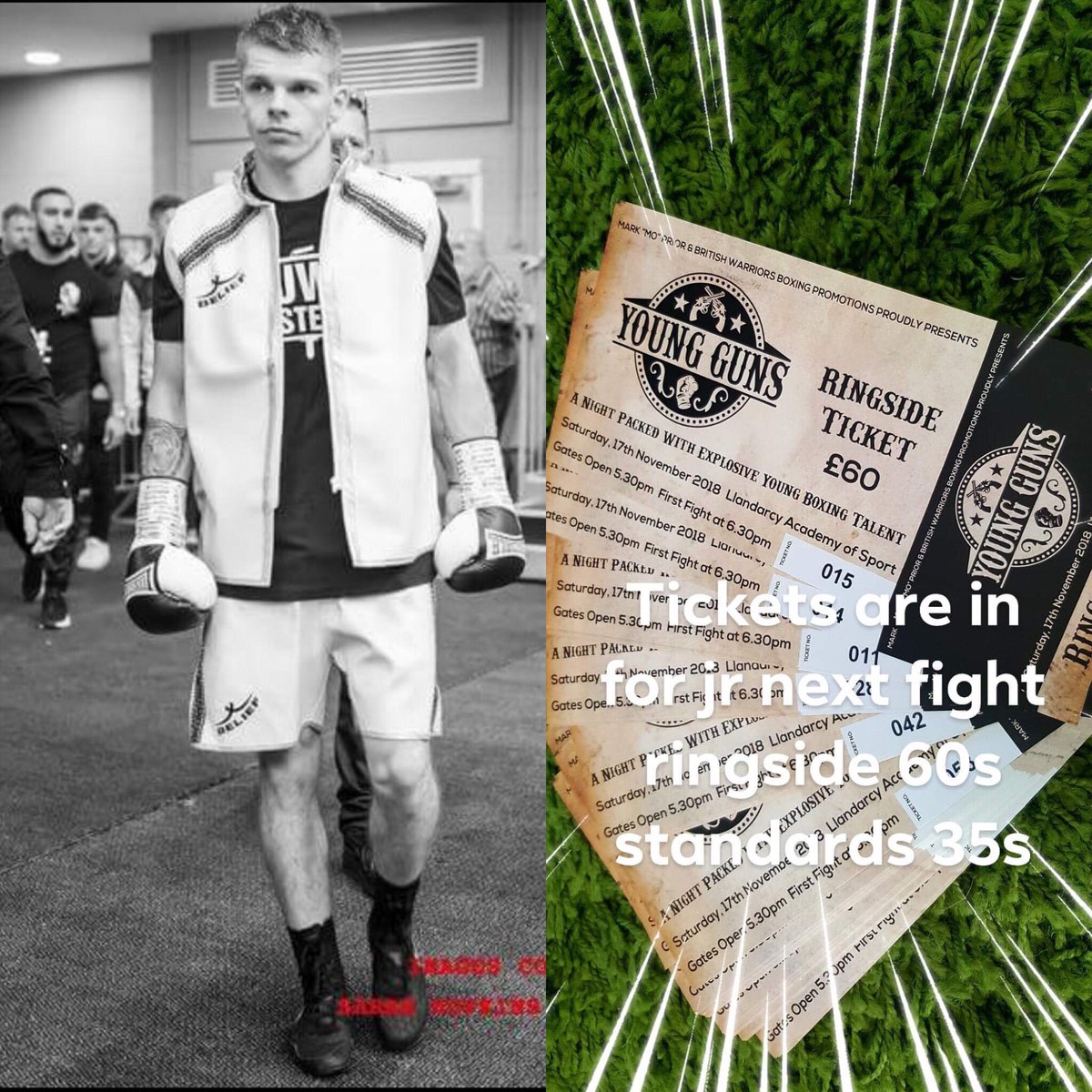 GrangeAbc's tweet photo. Not long left until David Jr steps into the ring for the 3rd time of his professional career, we all need your support, tickets available please pop into the gym. 👊👊👊🥊🥊🥊🥊👍#teamgrange#family#boxing#proboxing#🥊chasing-dreams👊👊👊👊👊GRAB YOUR TICKETS FAMILY👊👊👊 https://t.co/CdVLvsIaJe