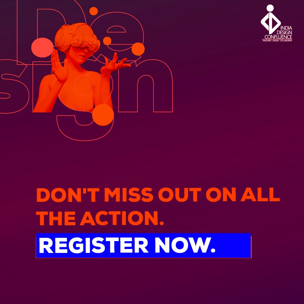AhmDesignWeek's tweet photo. Don't miss out on all the action at the exciting three-day #DesignFestival. Interact and Learn from the who's who of the #Design industry at #IndiaDesignConfluence
RESERVE your Seat today by Registering at https://t.co/npHXUHc6oJ
#IDC #designers #artists #ux #graphic #typography https://t.co/OK9XIVW9GM