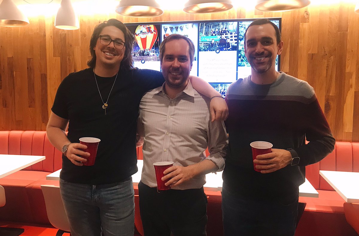 A quick cheers to a great presentation. Thanks for having us, <a href="/AlphaSights/">AlphaSights</a>. <a href="/Meetup/">Meetup</a> <a href="/RyanPCooke/">Ryan Cooke</a> #Kotlin