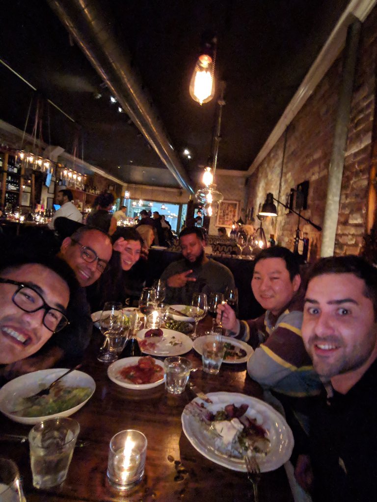athanazio's tweet photo. Great dinner! Thanks @JohnTory for joining @IndexExchange #wrapper #ixlife https://t.co/4oj1N6uqvX