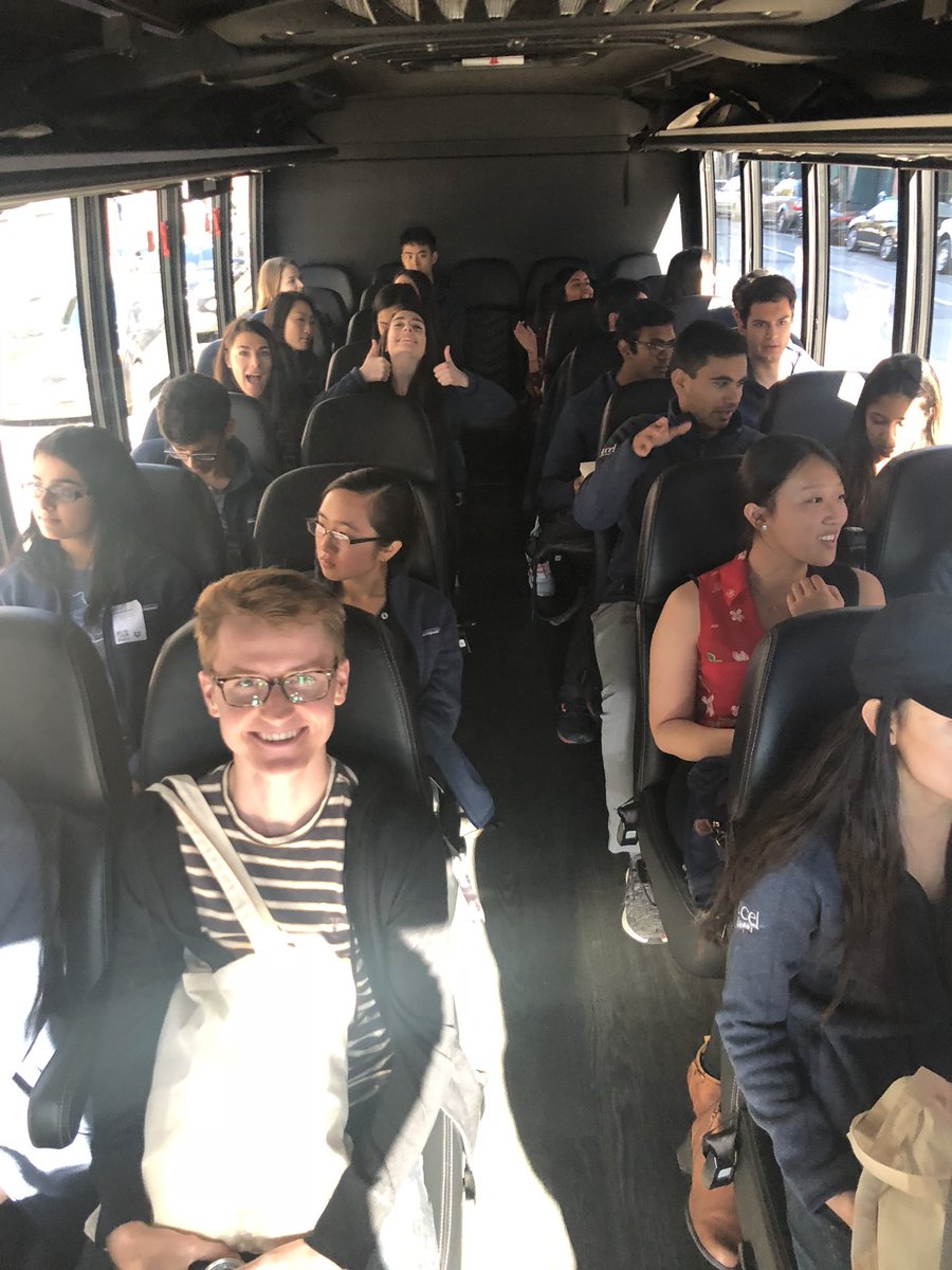 Aaaand that’s a wrap! Thank you 🙏 to everyone who made today possible, particularly those who took the time to speak with this very special group of students #gobears #accelscholars #fieldtrip