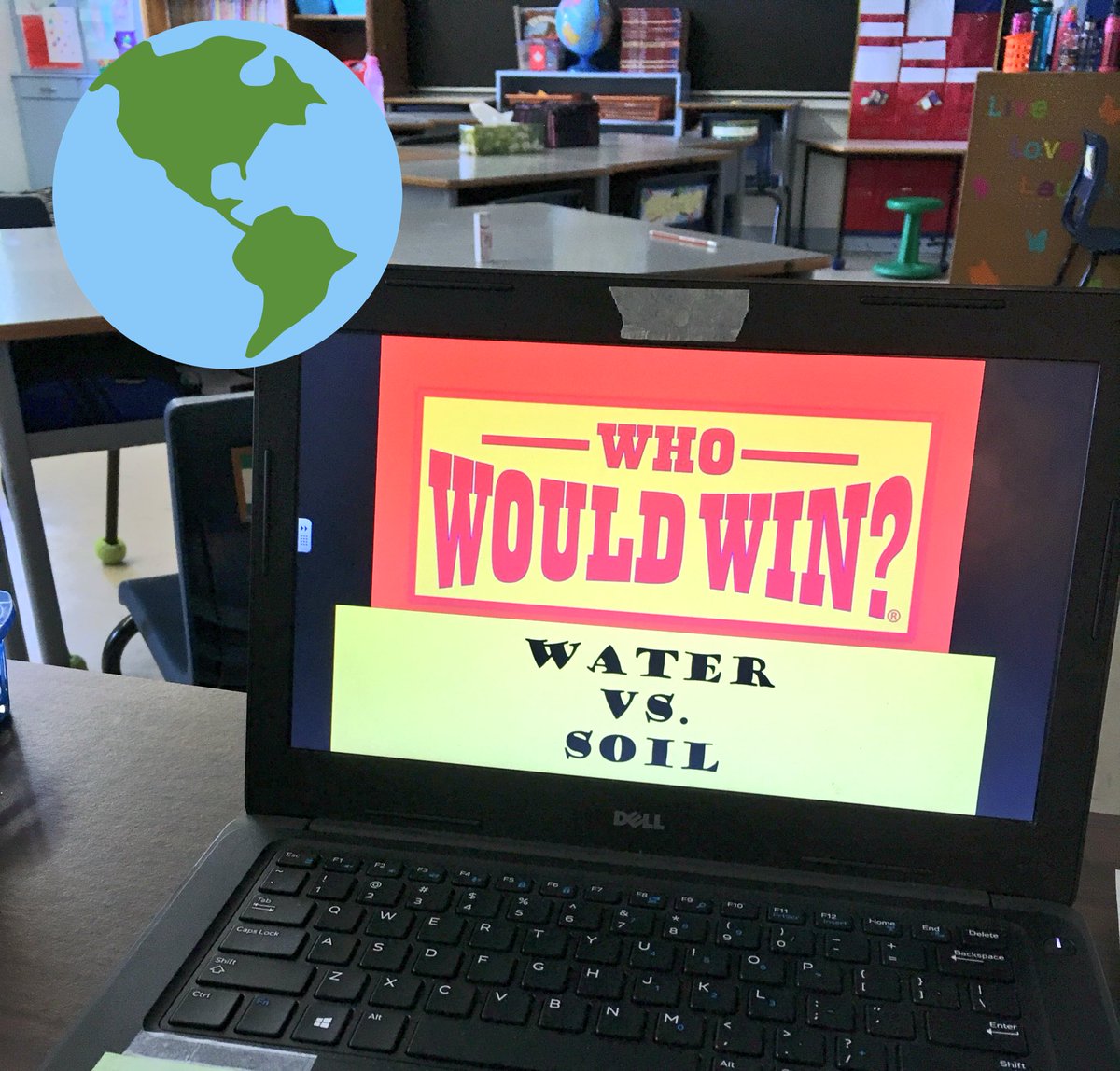 dellbrewer's tweet photo. Started a new science unit today. Students loved the connection to one of their favourite book series and collectively agreed we are #TeamSoil  @ASDWLimelight https://t.co/keZ1iTItmh
