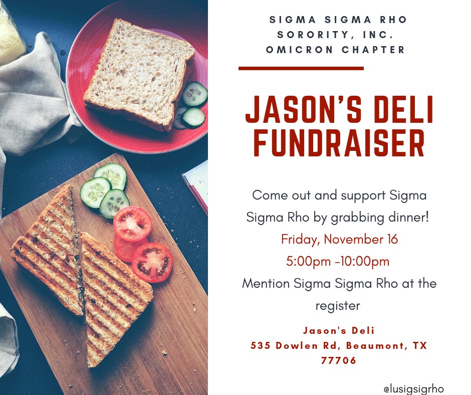 LUSigSigRho's tweet photo. Hey y’all! We have an event coming up! Friday, November 16 from 5-10pm! Make sure to mark your calendar so you can come out and support us 💙💙 https://t.co/22hIJNxAUg