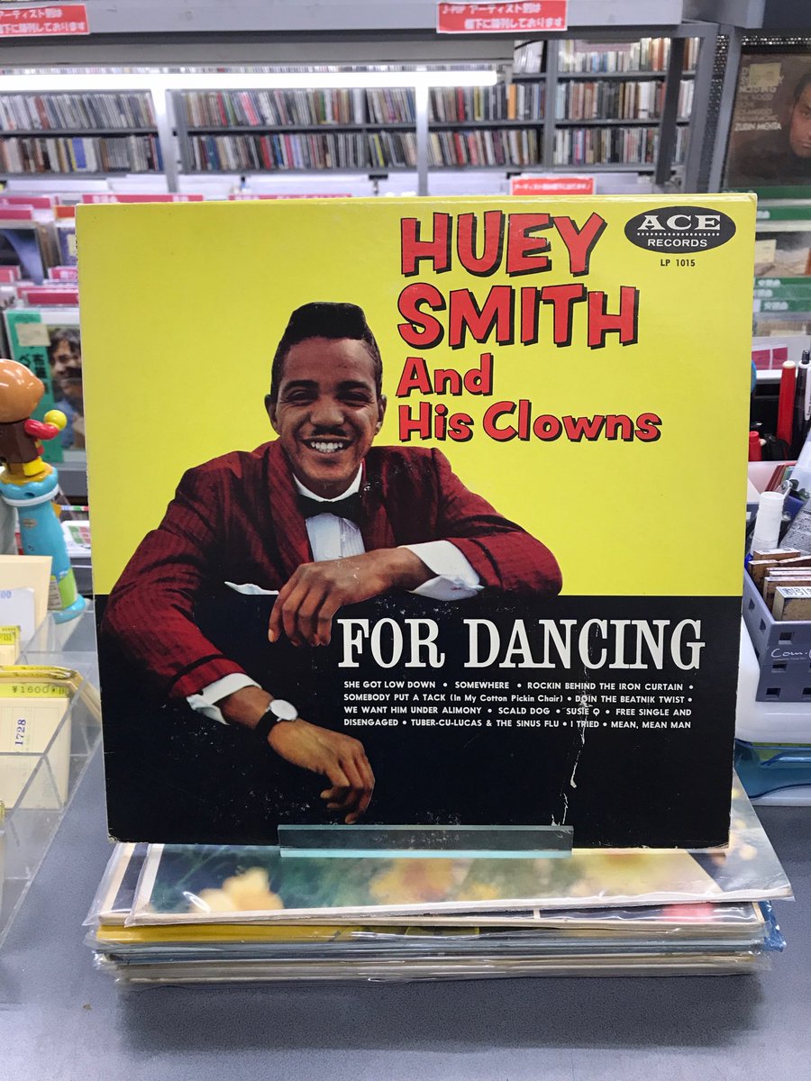 RARE6181's tweet photo. 今朝はこれから
#HUEYSMITHANDHISCLOWNS
#FORDANCING
朝からR&Rで上げて行きます🎶
本日もバッチリ補充で皆様のご来店をお待ちしてます😊
#レコード #CD #買取り #吉祥寺 #レア #通販 https://t.co/MMlyhrrYQP