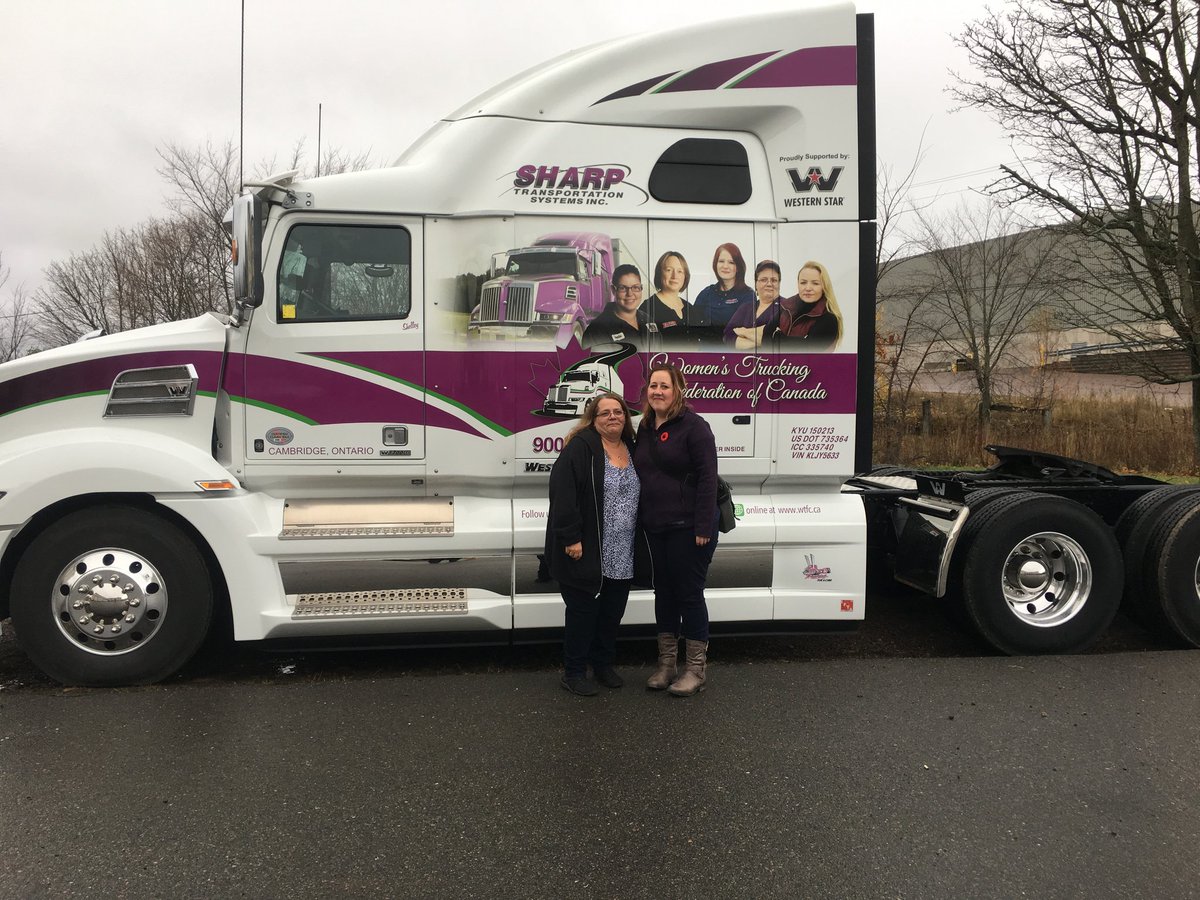 WTFC7's tweet photo. Danielle is one of our biggest supporters !! She can't wait to rock her WTFC hat at school tomorrow :) It was a pleasure meeting her Mom (Nick) at the Advancing Women in Trucking Conference @THRSC #AWIT2018 https://t.co/tP8pvcFDP5