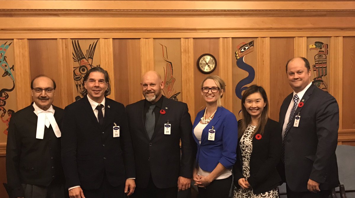 Thank you <a href="/KatrinaCBurnaby/">Katrina</a> <a href="/rajchouhan/">Raj Chouhan</a> and @AnneKangMLA for taking sometime today to talk with <a href="/CHBABC/">CHBA BC</a> about housing and #housingaffordability <a href="/CHBAPresident/">CHBA President</a>