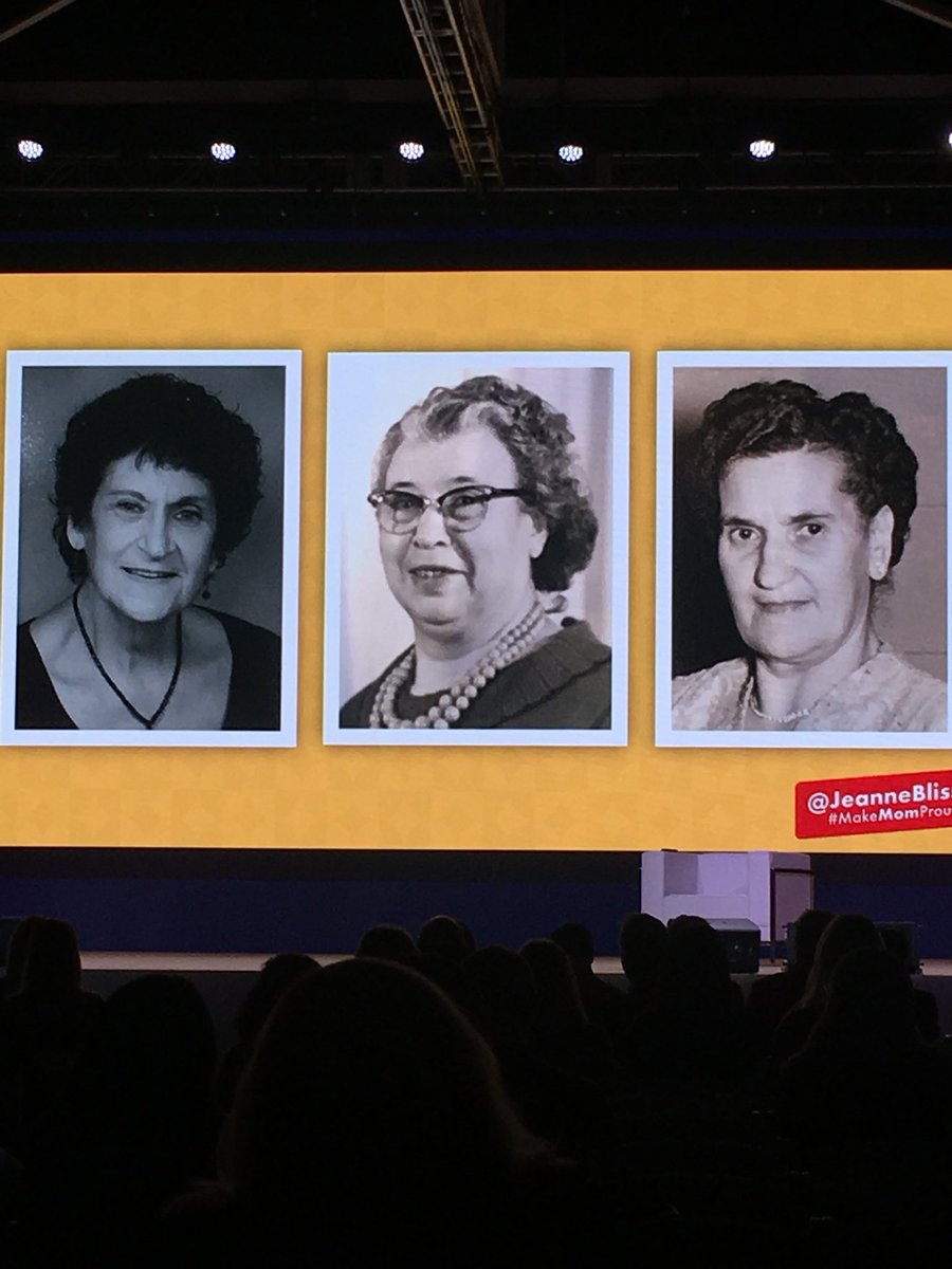 framing_gale's tweet photo. The godmother of #customersuccess @JeanneBliss #opentalk18 https://t.co/zVpdPrQ1qP
