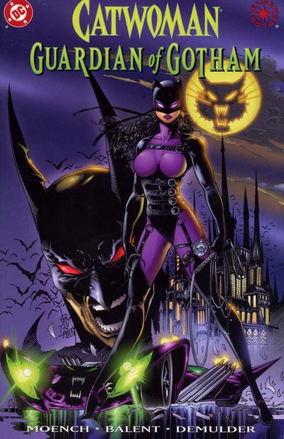 dc_lets's tweet image. Earth-1099: On this Earth. Catwoman fought crime in Gotham City and married Bruce Wayne who, unbeknownst to her, was the evil murderer Batman. Its first appearance was in Catwoman: Guardian of Gotham 1 in 1999.